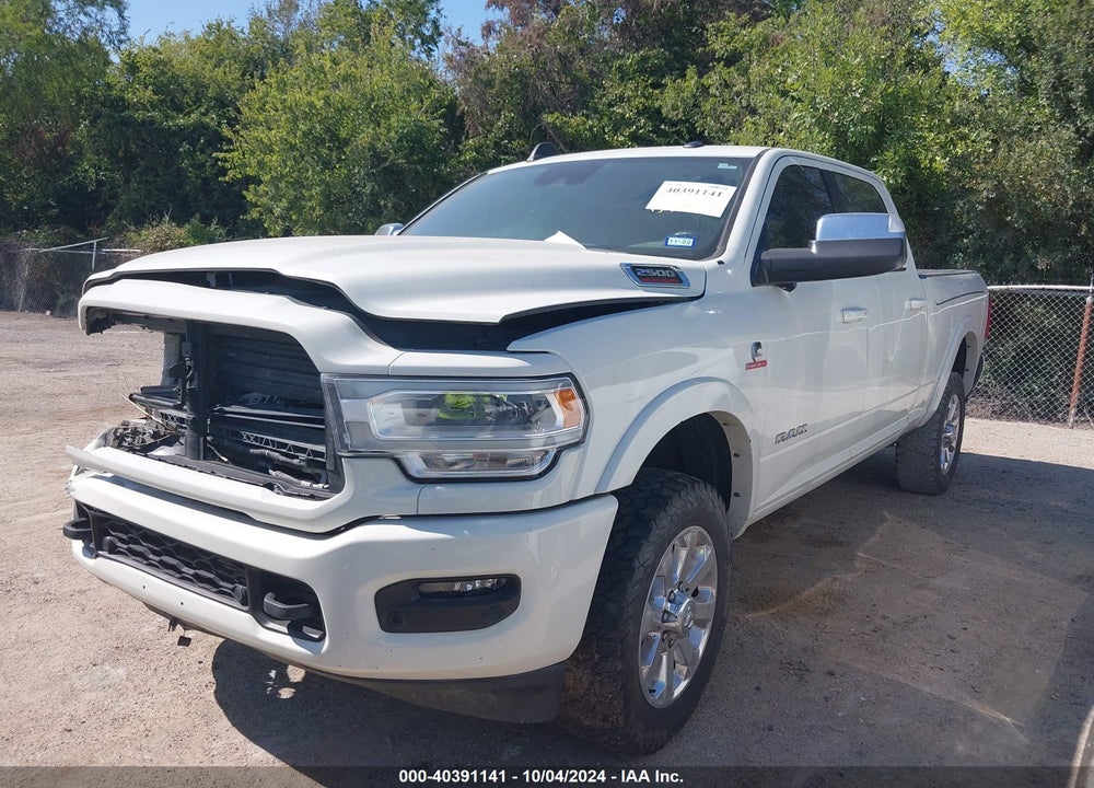 2019 RAM 2500 LAIE  4X4 6'4 BOX VIN: 3C6UR5FL1KG556605
