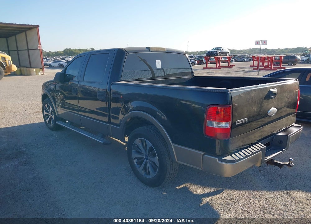 2006 FORD F-150 LARIAT/XLT VIN: 1FTPW12576KC00625