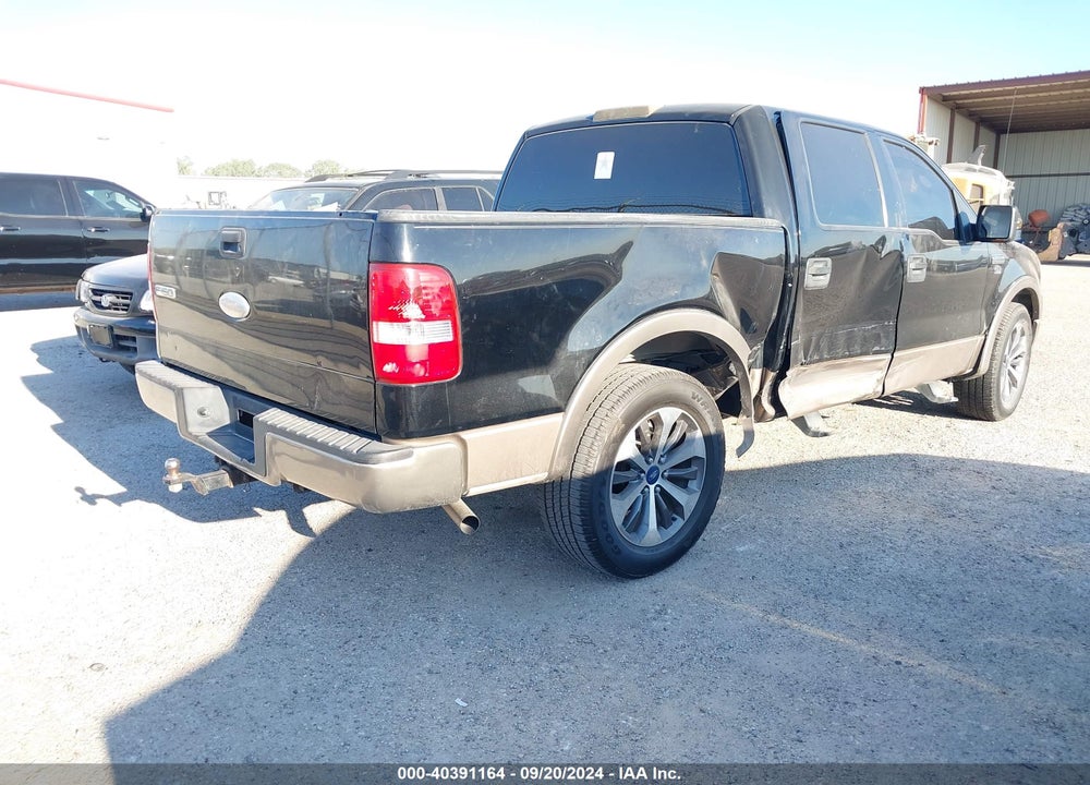 2006 FORD F-150 LARIAT/XLT VIN: 1FTPW12576KC00625
