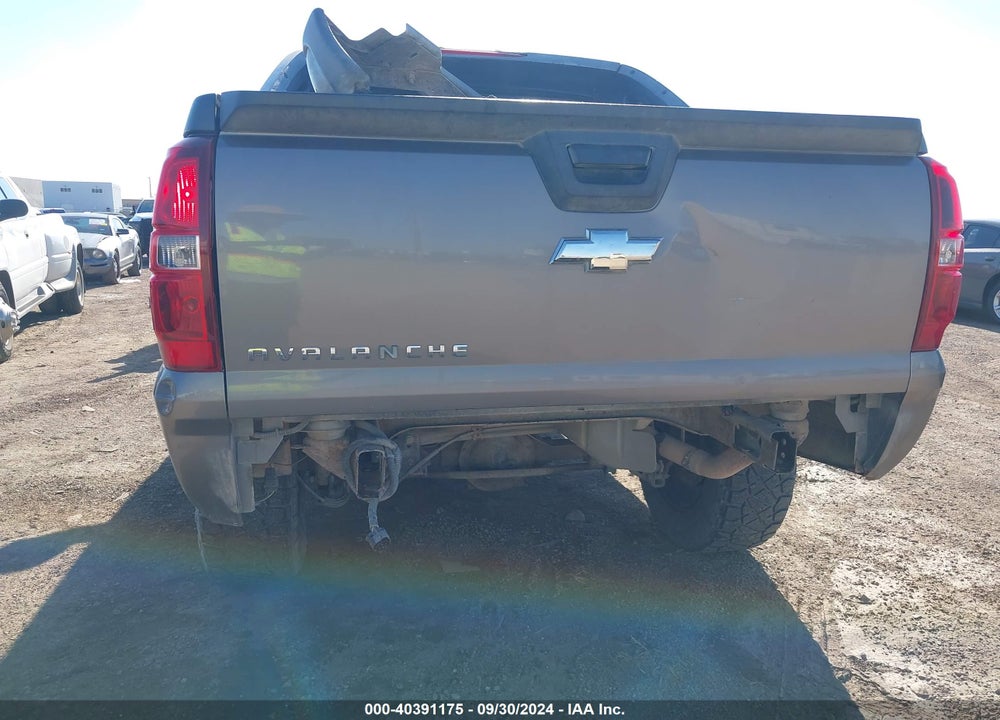 2007 CHEVROLET AVALANCHE 1500 LT VIN: 3GNFK12377G131358