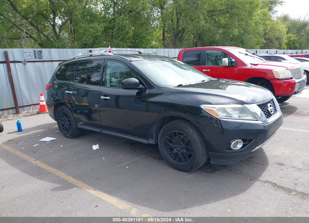 2013 NISSAN PATHFINDER SV VIN: 5N1AR2MM3DC627570