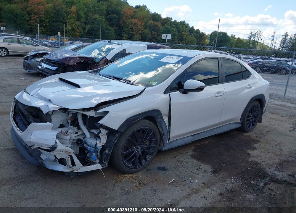 2022 SUBARU WRX LIMITED VIN: JF1VBAL64N9007032