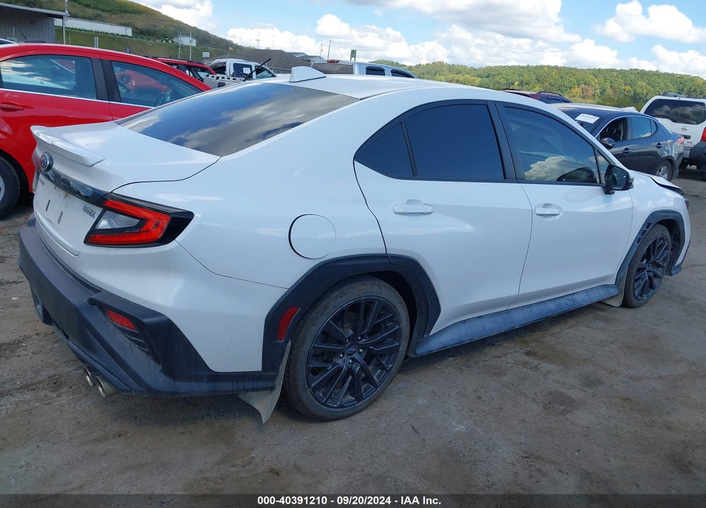 2022 SUBARU WRX LIMITED VIN: JF1VBAL64N9007032