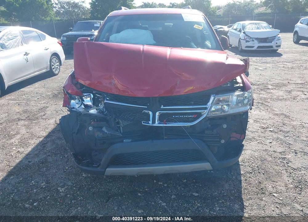 2016 DODGE JOURNEY SXT VIN: 3C4PDCBG6GT224868