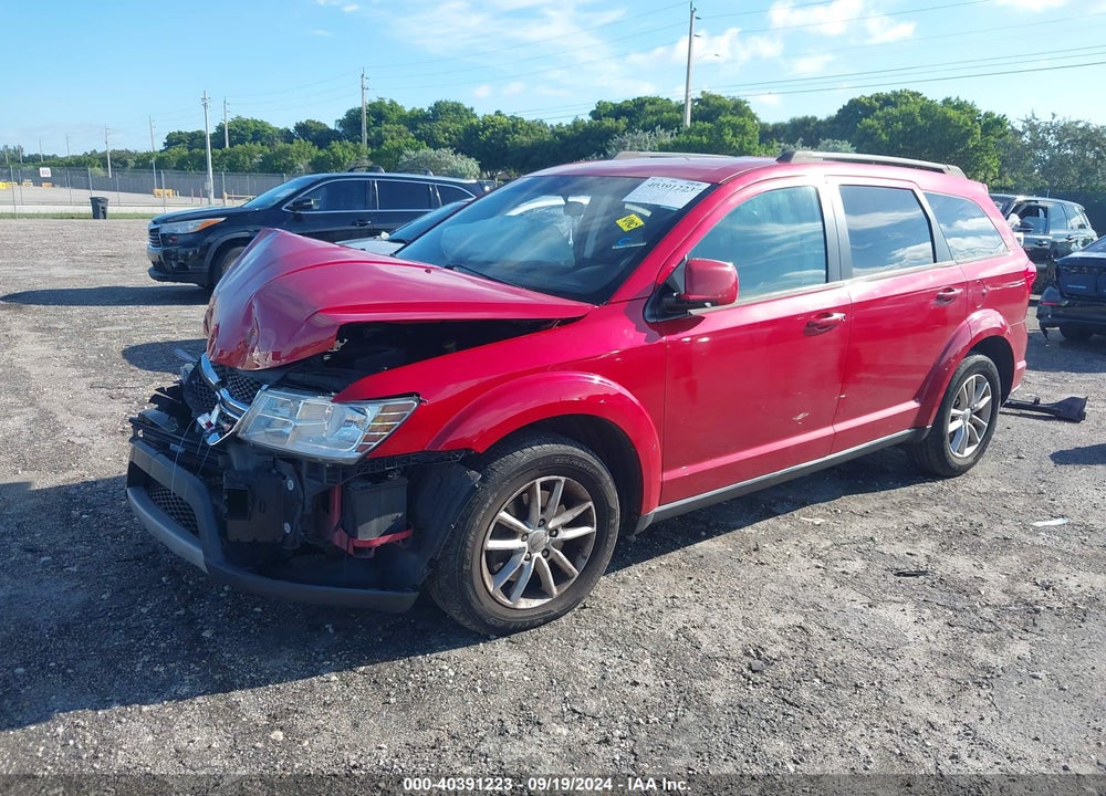 2016 DODGE JOURNEY SXT VIN: 3C4PDCBG6GT224868