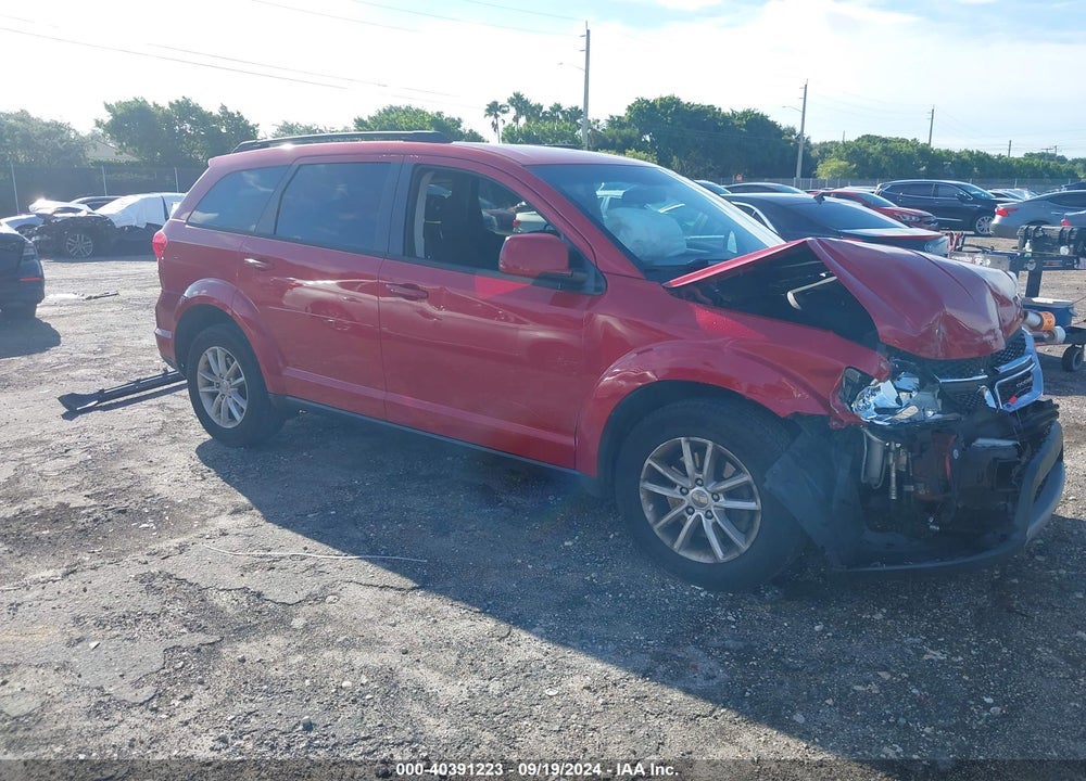 2016 DODGE JOURNEY SXT VIN: 3C4PDCBG6GT224868