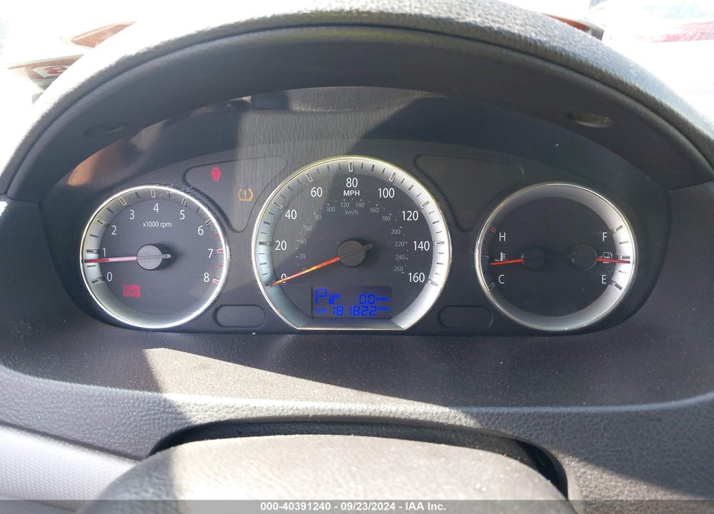 2009 HYUNDAI SONATA GLS VIN: 5NPET46C09H481437