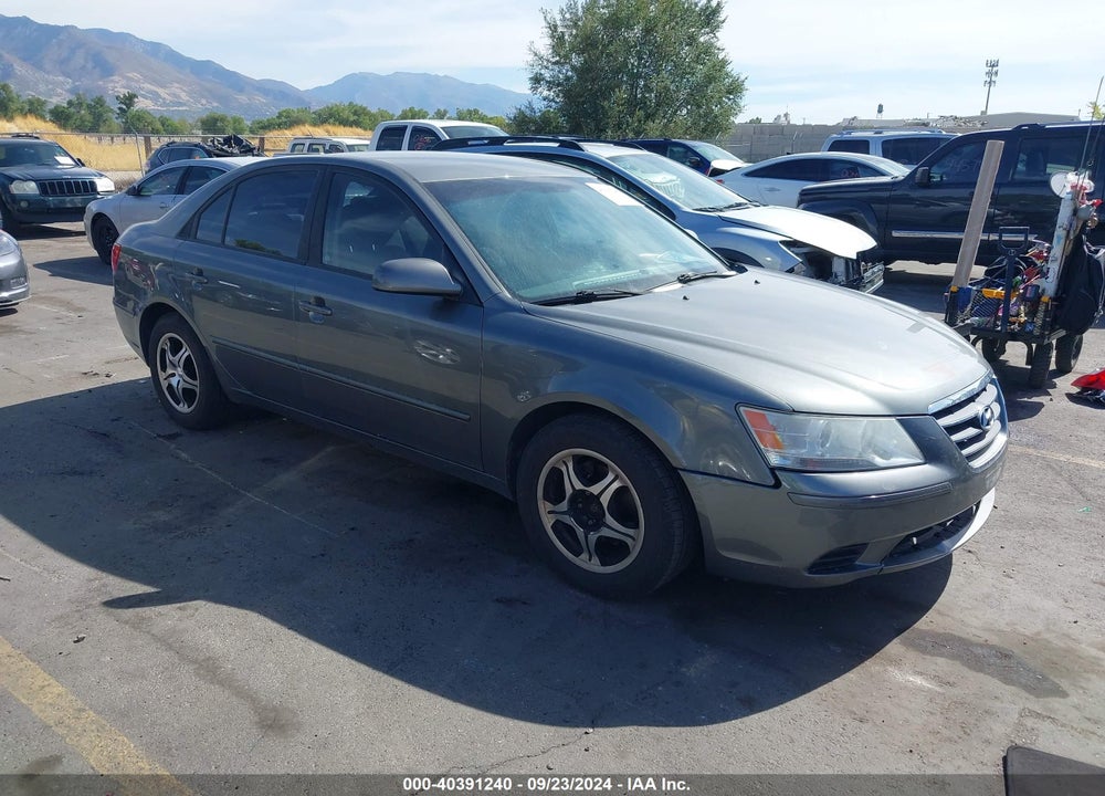 2009 HYUNDAI SONATA GLS VIN: 5NPET46C09H481437