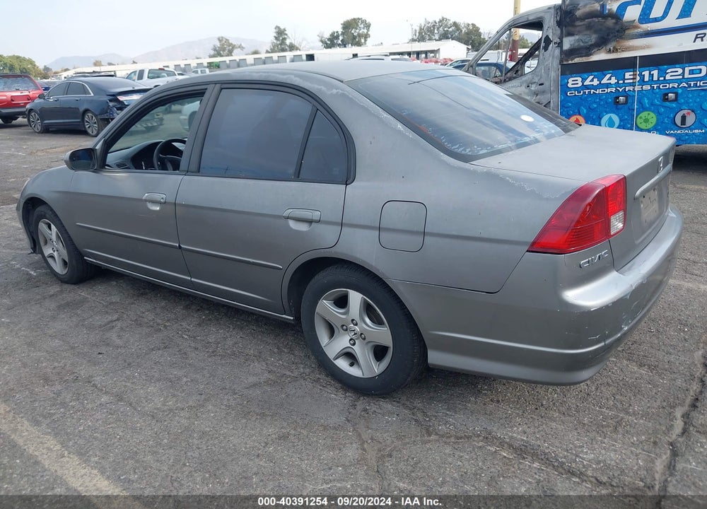 2004 HONDA CIVIC EX VIN: 2HGES25734H548188