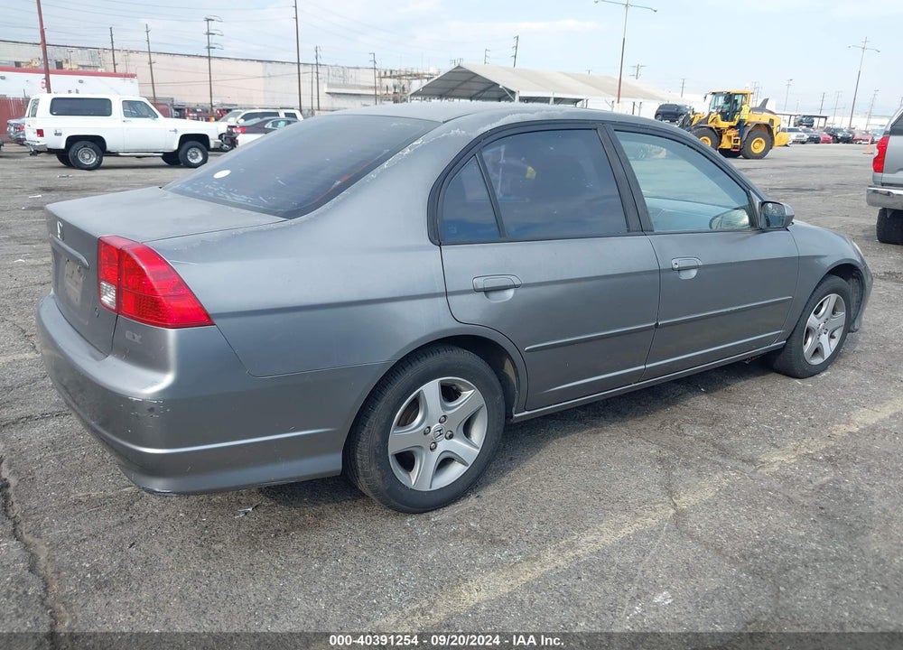 2004 HONDA CIVIC EX VIN: 2HGES25734H548188