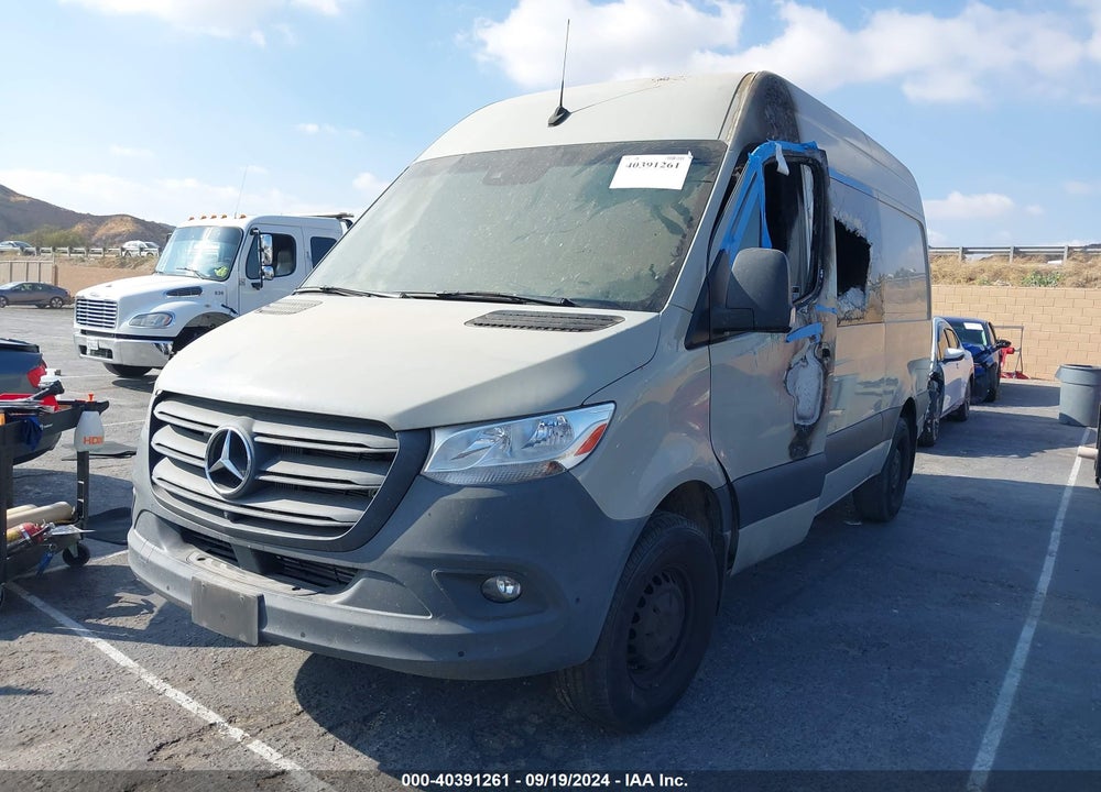 2021 MERCEDES-BENZ SPRINTER 2500 STANDARD ROOF I4 VIN: W1W40BHY7MT079621
