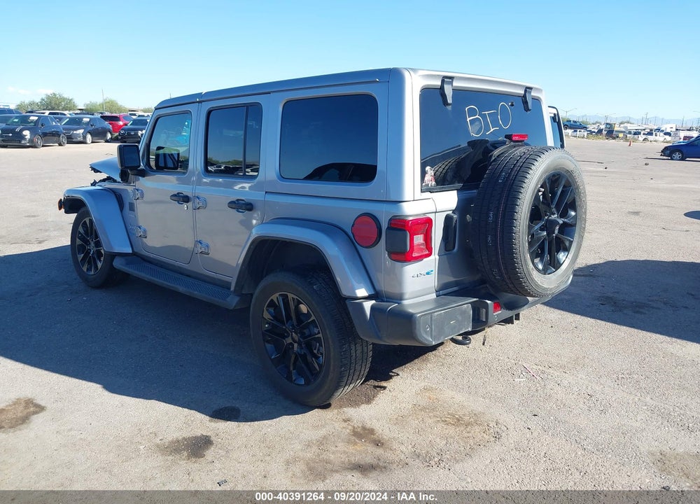 2021 JEEP WRANGLER 4XE UNLIMITED SAHARA 4X4 VIN: 1C4JJXP65MW732468