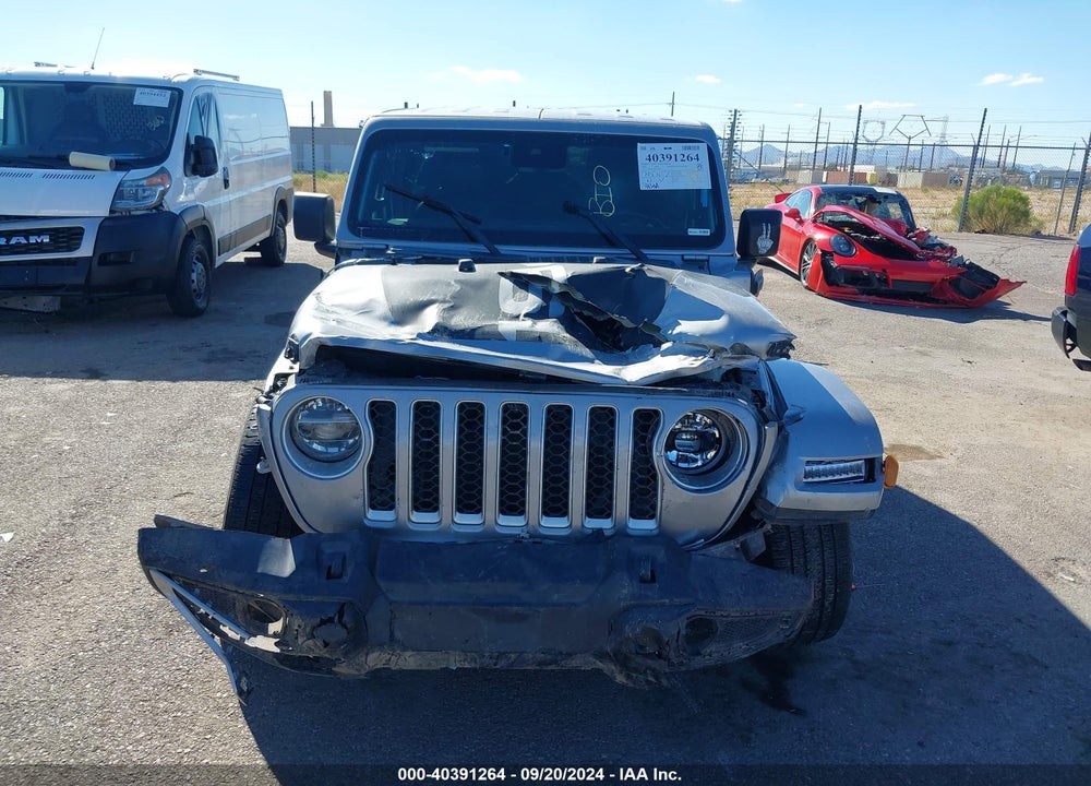 2021 JEEP WRANGLER 4XE UNLIMITED SAHARA 4X4 VIN: 1C4JJXP65MW732468