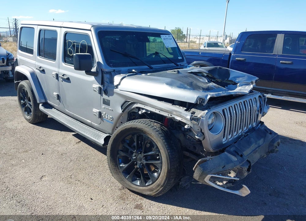 2021 JEEP WRANGLER 4XE UNLIMITED SAHARA 4X4 VIN: 1C4JJXP65MW732468