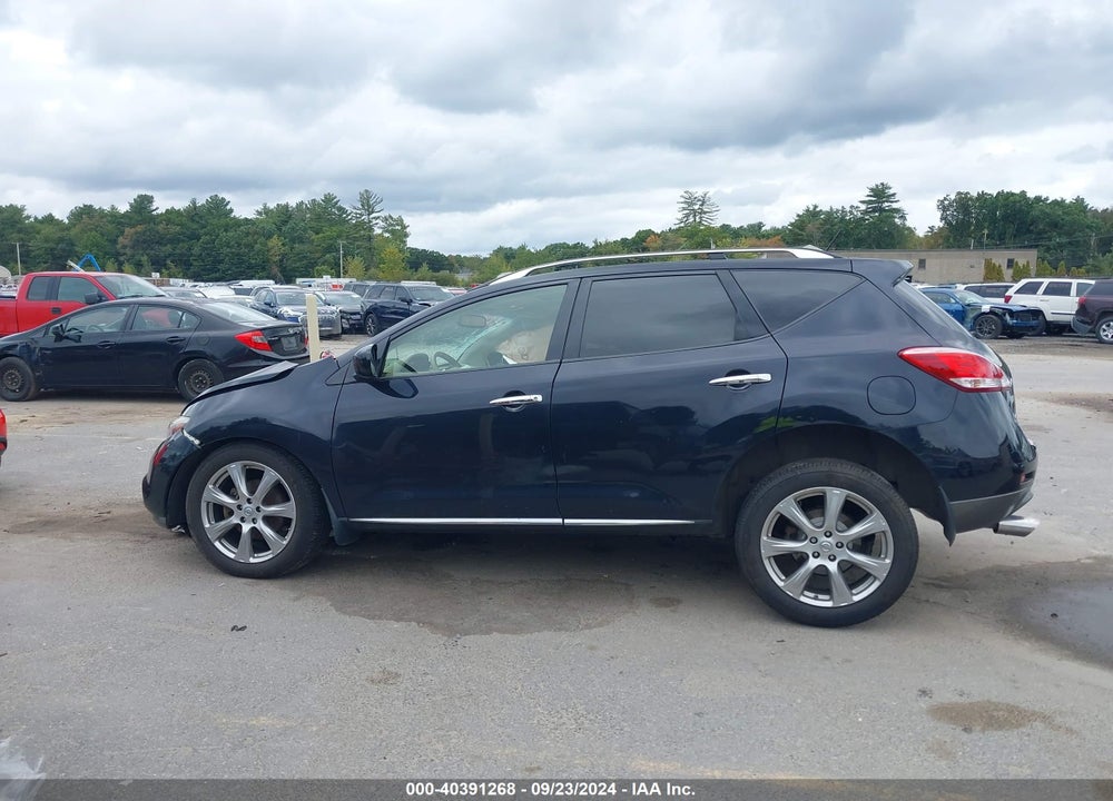 2013 NISSAN MURANO LE VIN: JN8AZ1MW1DW322135