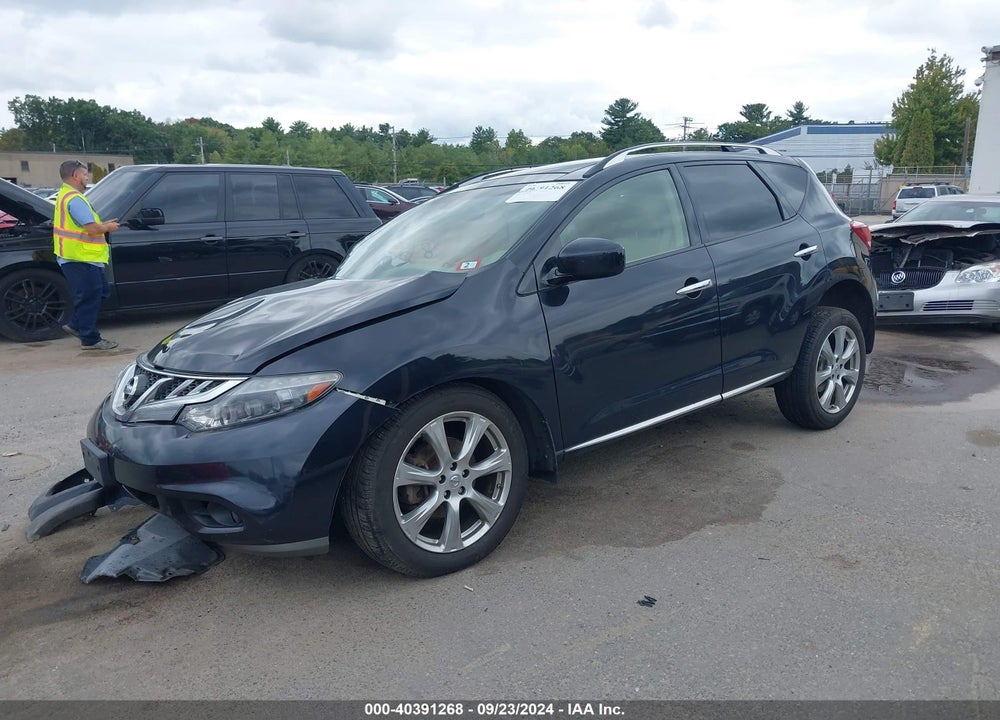 2013 NISSAN MURANO LE VIN: JN8AZ1MW1DW322135
