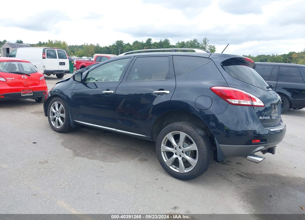 2013 NISSAN MURANO LE VIN: JN8AZ1MW1DW322135