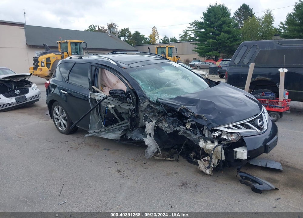 2013 NISSAN MURANO LE VIN: JN8AZ1MW1DW322135