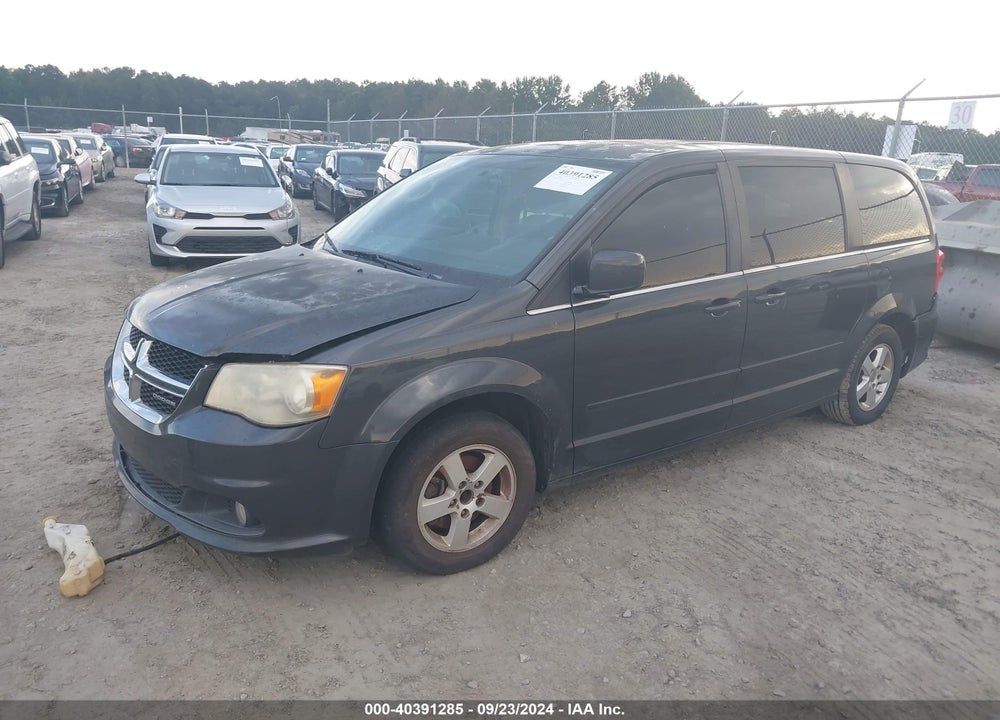 2012 DODGE GRAND CARAVAN CREW VIN: 2C4RDGDG7CR198520