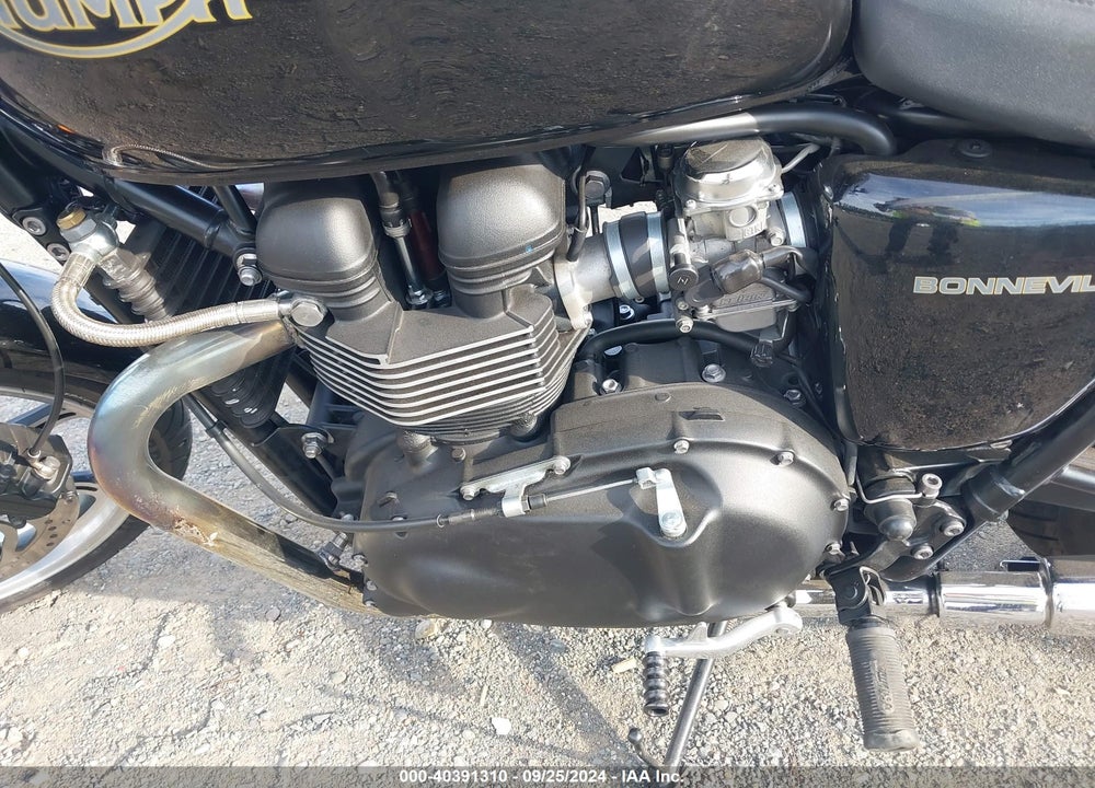 2012 TRIUMPH MOTORCYCLE BONNEVILLE VIN: SMT900K10CT505182