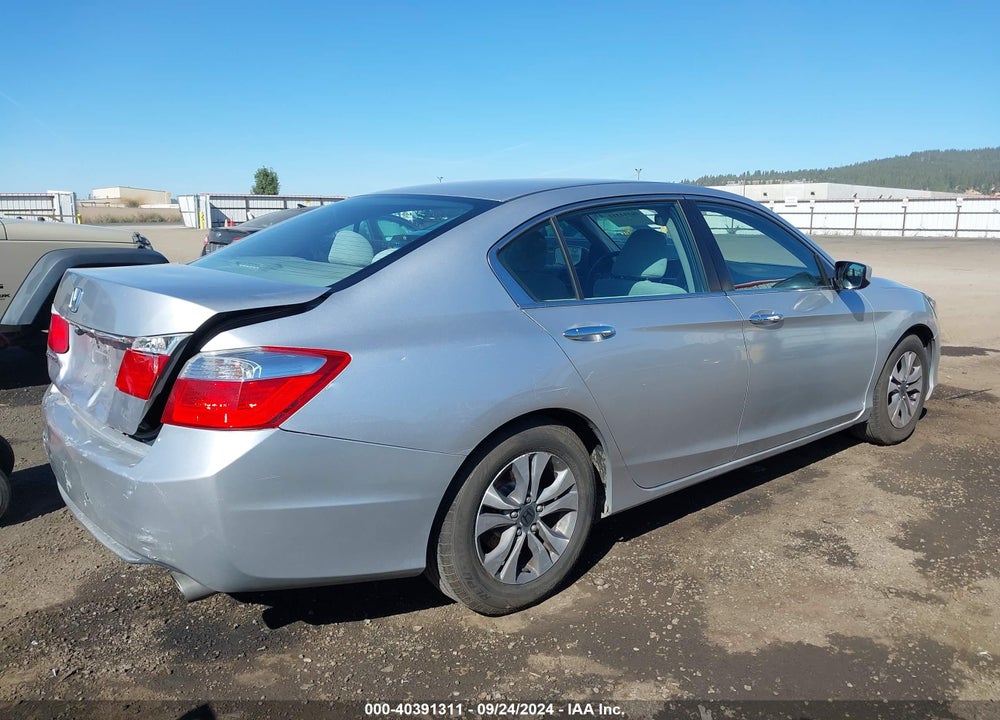 2013 HONDA ACCORD LX VIN: 1HGCR2F36DA251476