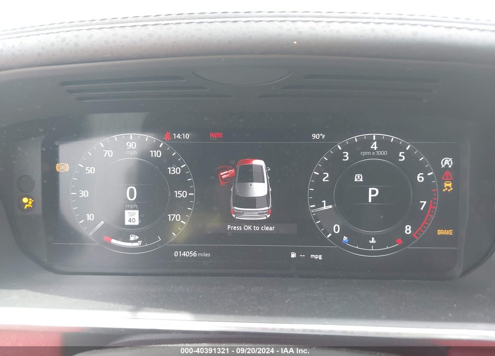 2021 LAND ROVER RANGE ROVER AUTOBIOGRAPHY VIN: SALGV2SE7MA429195