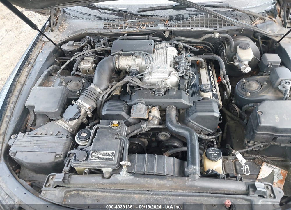 1992 LEXUS SC 400 VIN: JT8UZ30CXN0022290