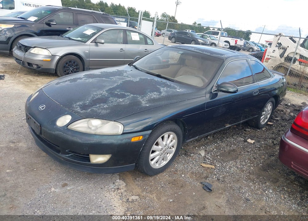 1992 LEXUS SC 400 VIN: JT8UZ30CXN0022290