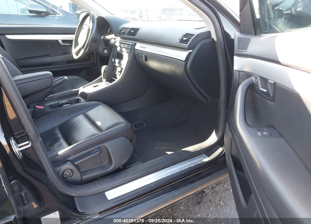 2007 AUDI A4 2.0T VIN: WAUDF78E97A146018