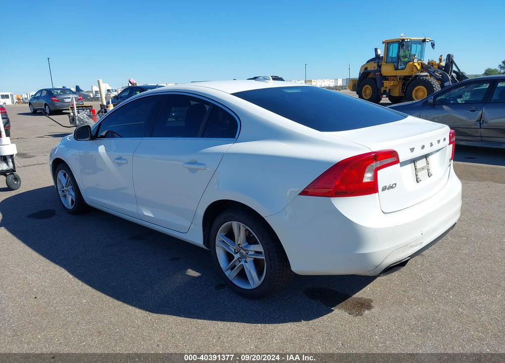 2015 VOLVO S60 T5 PREMIER VIN: YV1612TB7F1308862
