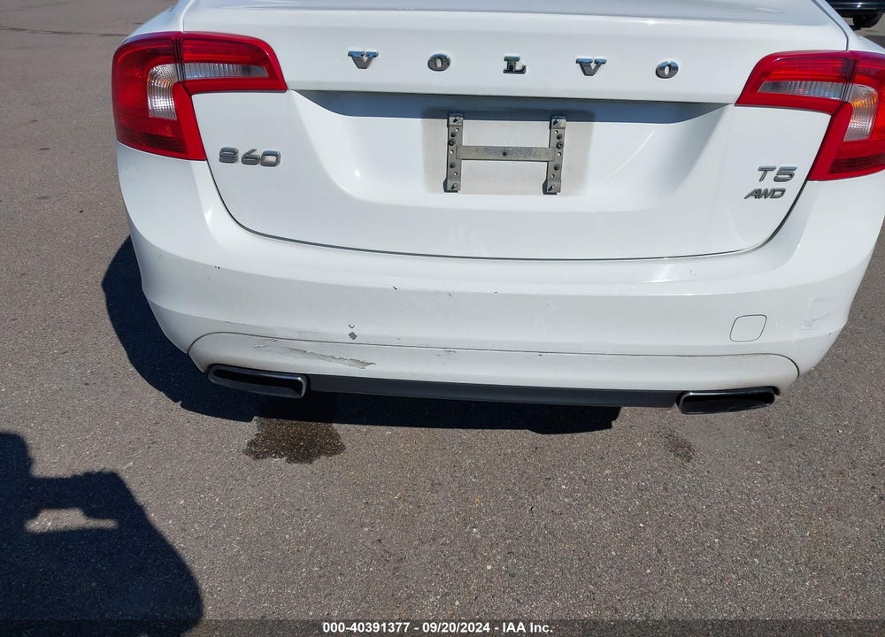 2015 VOLVO S60 T5 PREMIER VIN: YV1612TB7F1308862