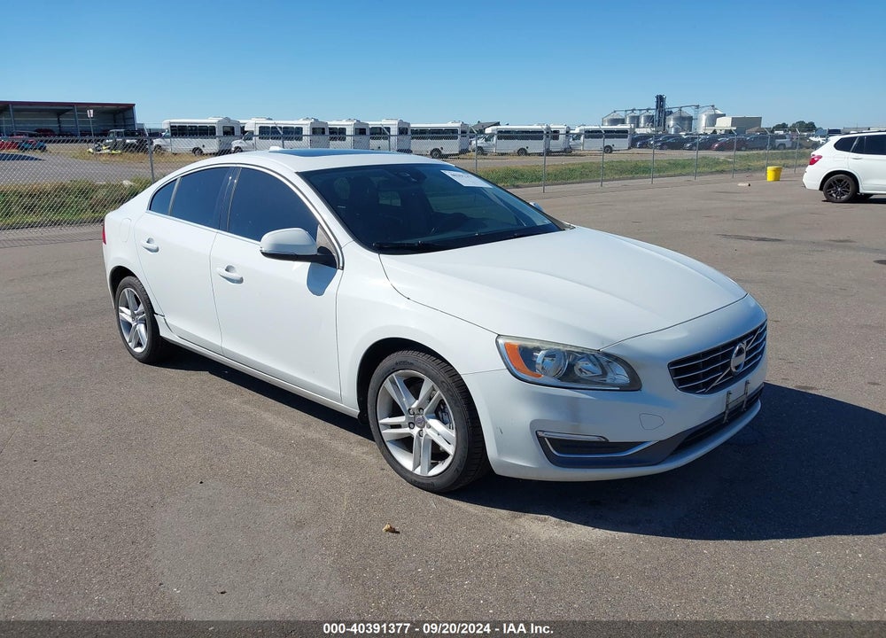 2015 VOLVO S60 T5 PREMIER VIN: YV1612TB7F1308862
