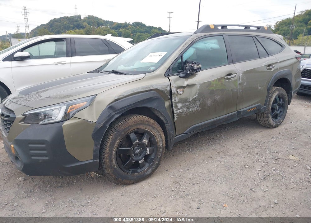 2022 SUBARU OUTBACK WILDERNESS VIN: 4S4BTGUD3N3183000