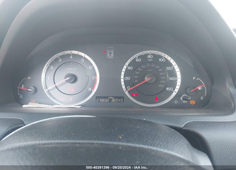 2012 HONDA ACCORD 2.4 LX VIN: 1HGCP2E34CA130631