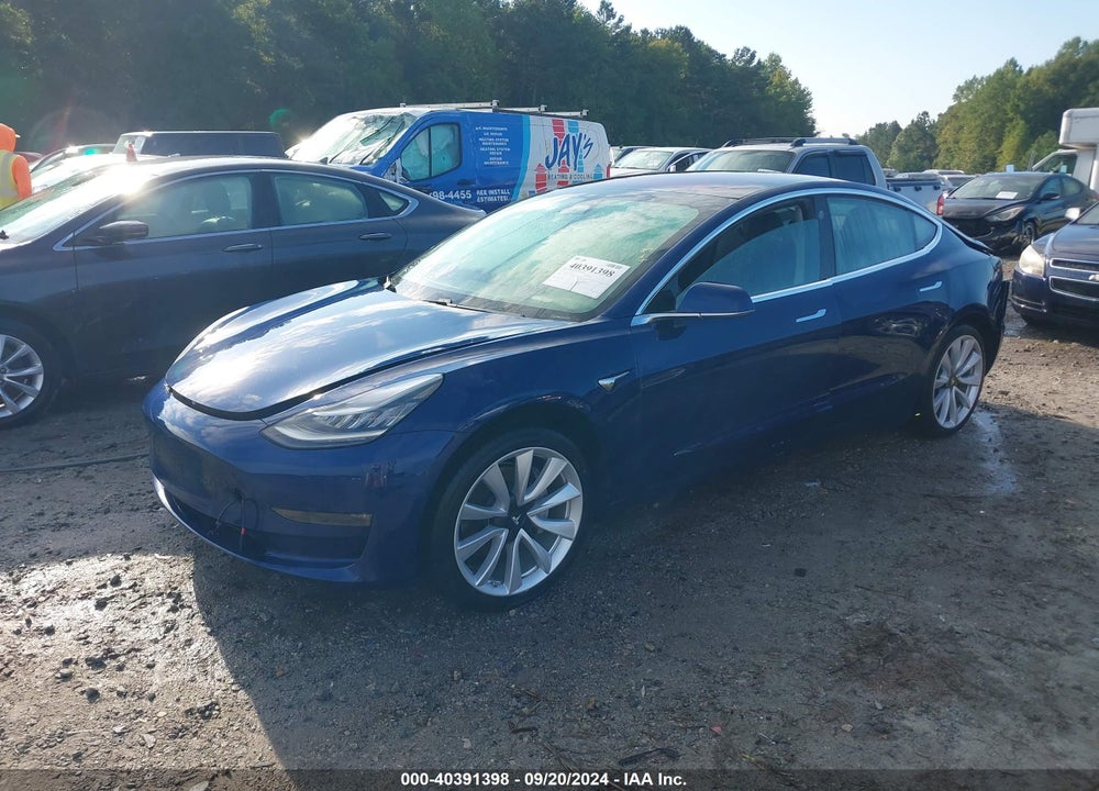 2018 TESLA MODEL 3 LONG RANGE/PERFORMANCE VIN: 5YJ3E1EB5JF117414