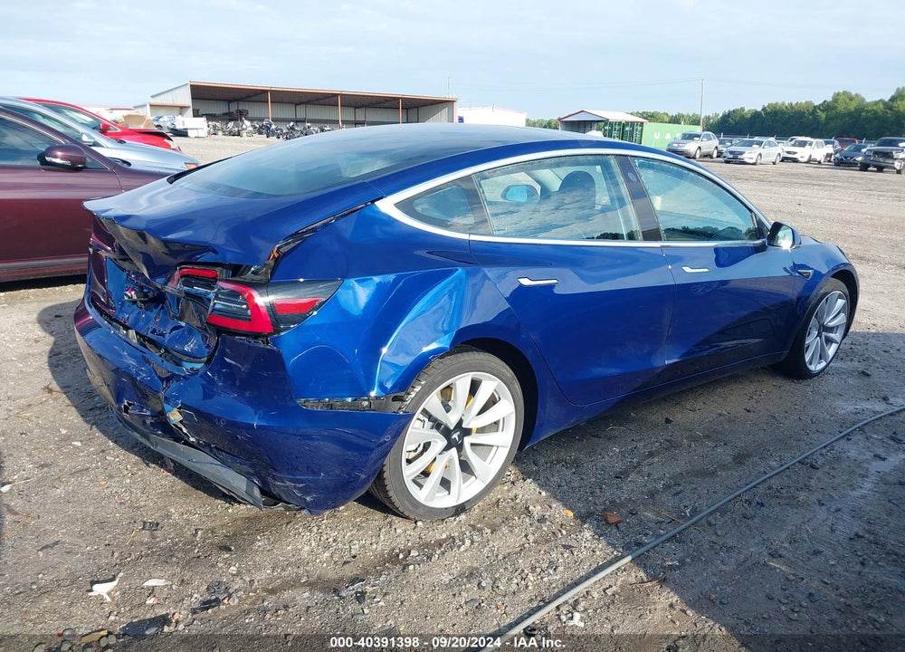 2018 TESLA MODEL 3 LONG RANGE/PERFORMANCE VIN: 5YJ3E1EB5JF117414