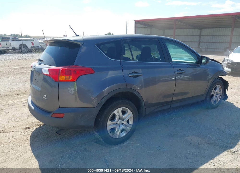 2013 TOYOTA RAV4 LE VIN: 2T3BFREVXDW068436