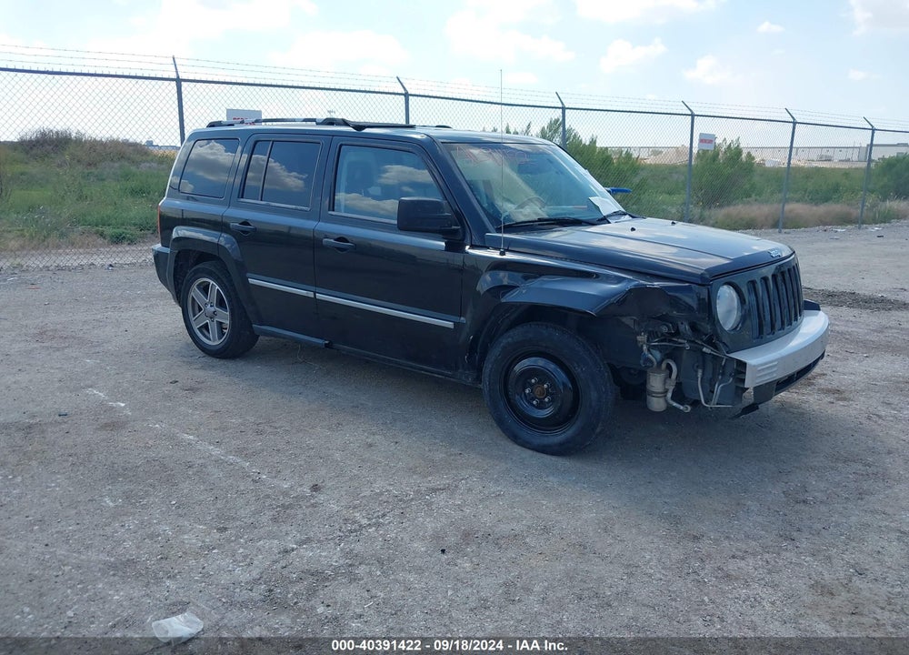 2008 JEEP PATRIOT LIMITED VIN: 1J8FT48W88D538640