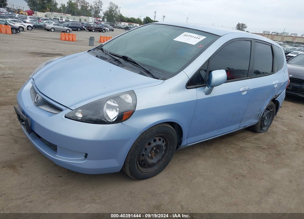 2008 HONDA FIT VIN: JHMGD37498S065019