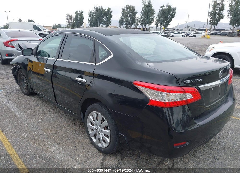 2015 NISSAN SENTRA S VIN: 3N1AB7AP2FY336835