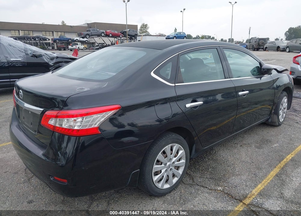 2015 NISSAN SENTRA S VIN: 3N1AB7AP2FY336835