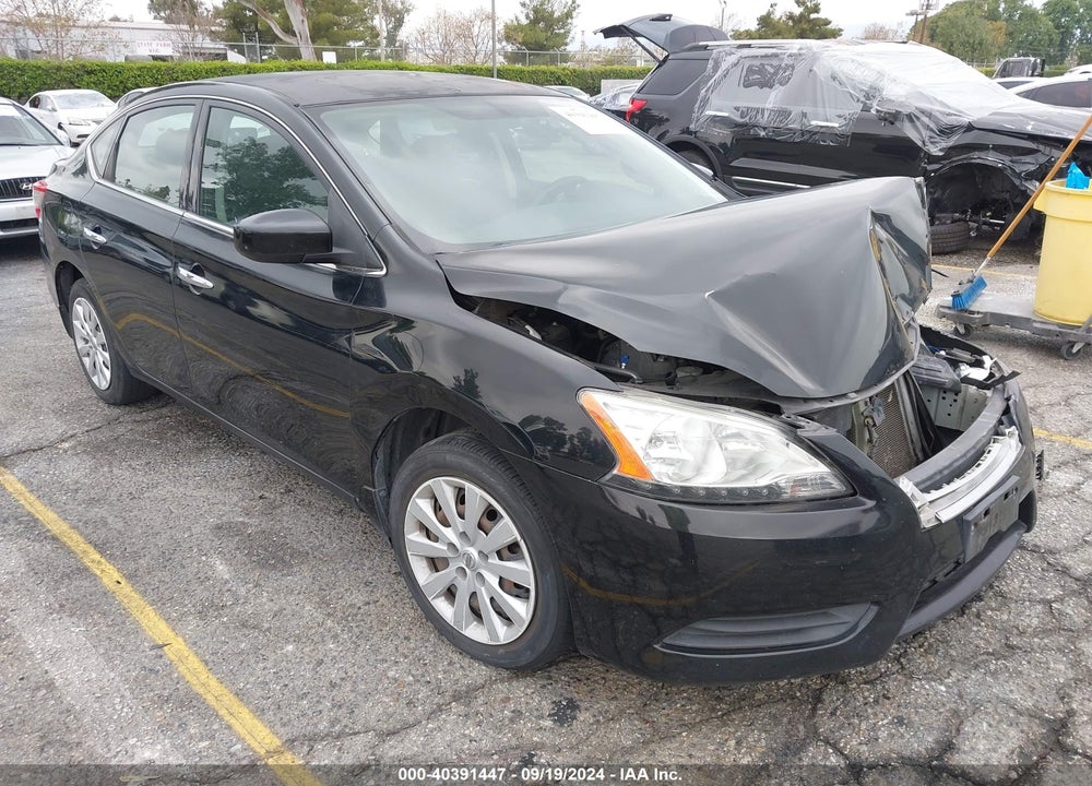 2015 NISSAN SENTRA S VIN: 3N1AB7AP2FY336835