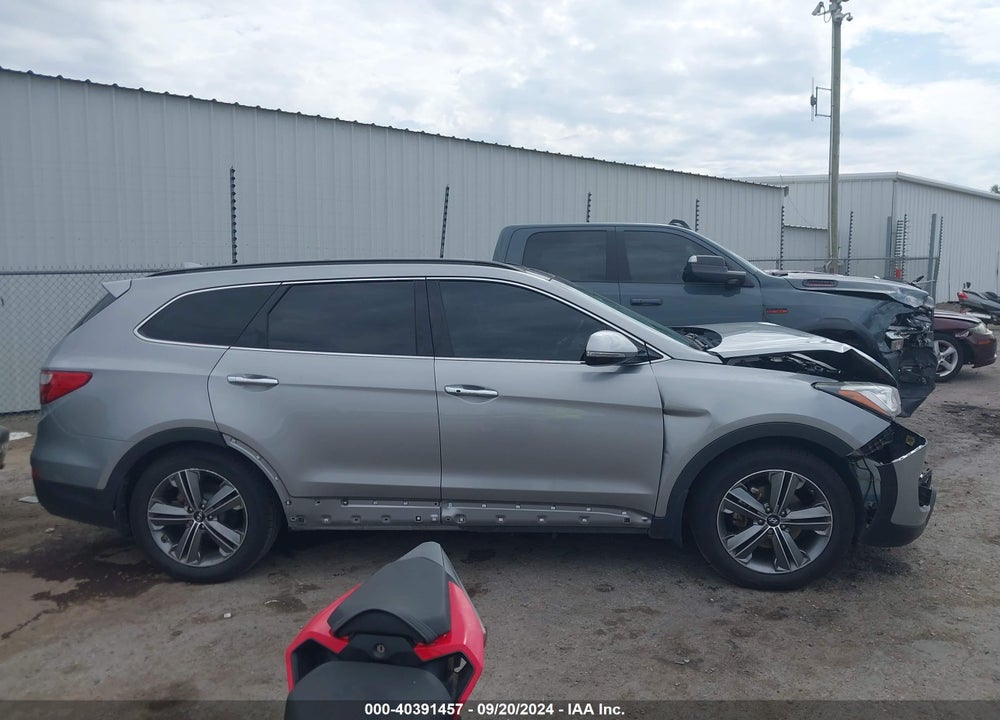 2013 HYUNDAI SANTA FE LIMITED VIN: KM8SR4HFXDU024492