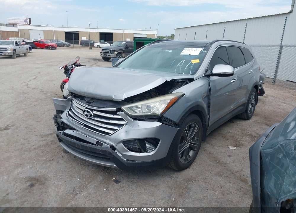 2013 HYUNDAI SANTA FE LIMITED VIN: KM8SR4HFXDU024492