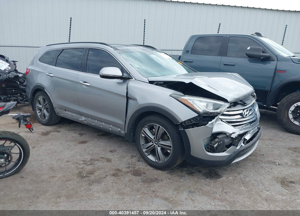 2013 HYUNDAI SANTA FE LIMITED VIN: KM8SR4HFXDU024492