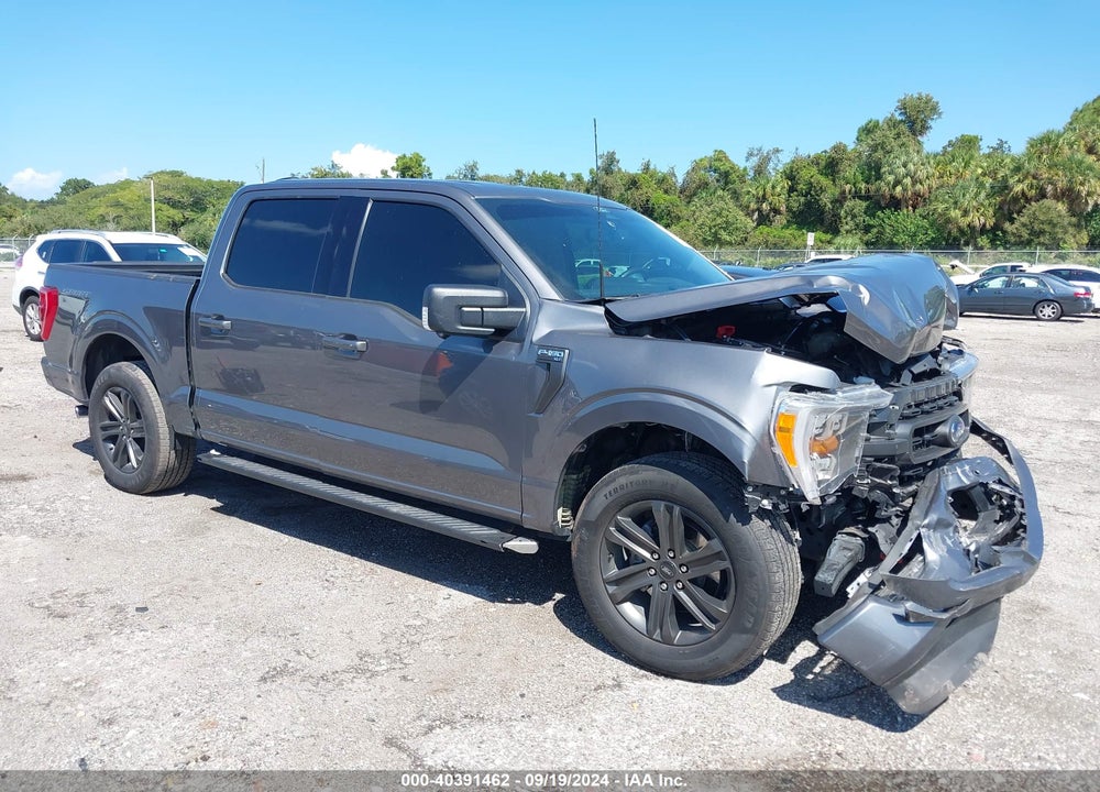 2021 FORD F-150 XLT VIN: 1FTEW1CPXMFD08542
