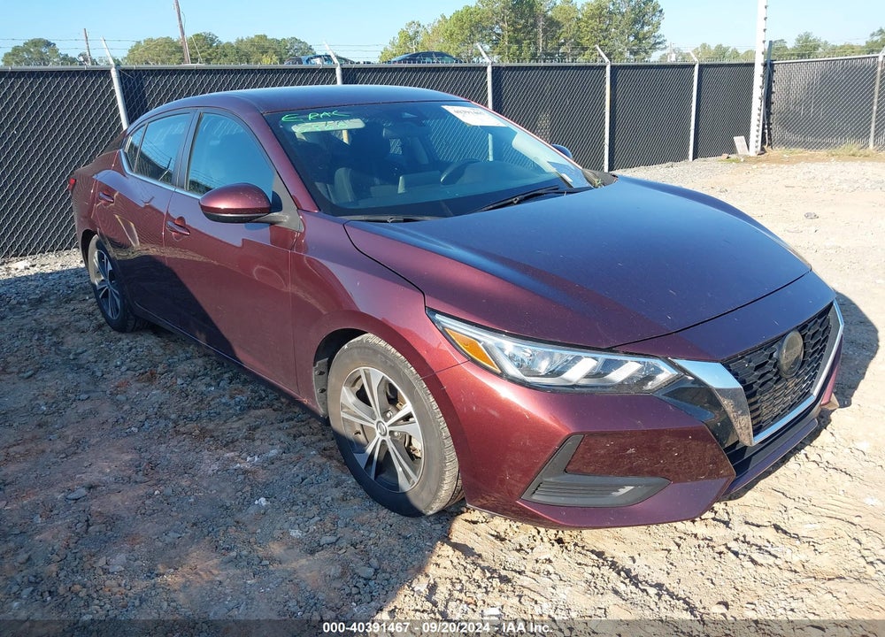 2021 NISSAN SENTRA SV XTRONIC CVT VIN: 3N1AB8CV3MY283934