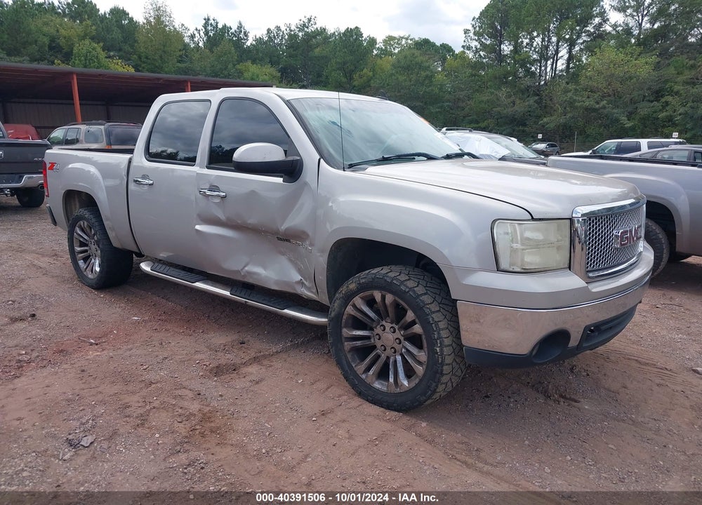 2007 GMC SIERRA 1500 SLT VIN: 2GTEK13M771670390