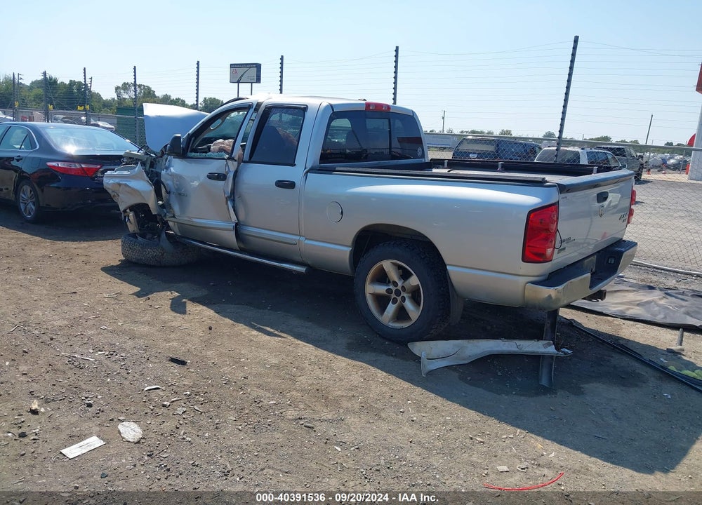 2007 DODGE RAM 1500 SLT/TRX4 OFF ROAD/SPORT VIN: 1D7HU18P17S116102