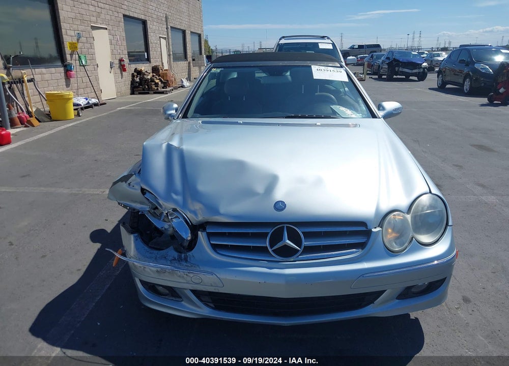 2008 MERCEDES-BENZ CLK 350 VIN: WDBTK56F78F254599
